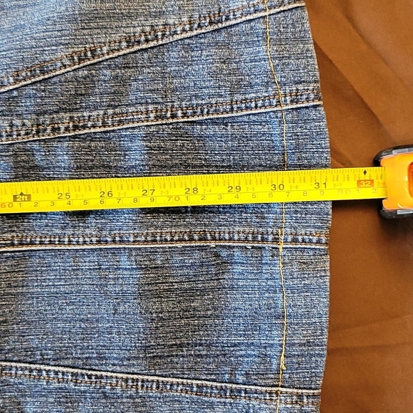 MODEST Jean Skirt with Pockets 12 - Picture 7 of 11